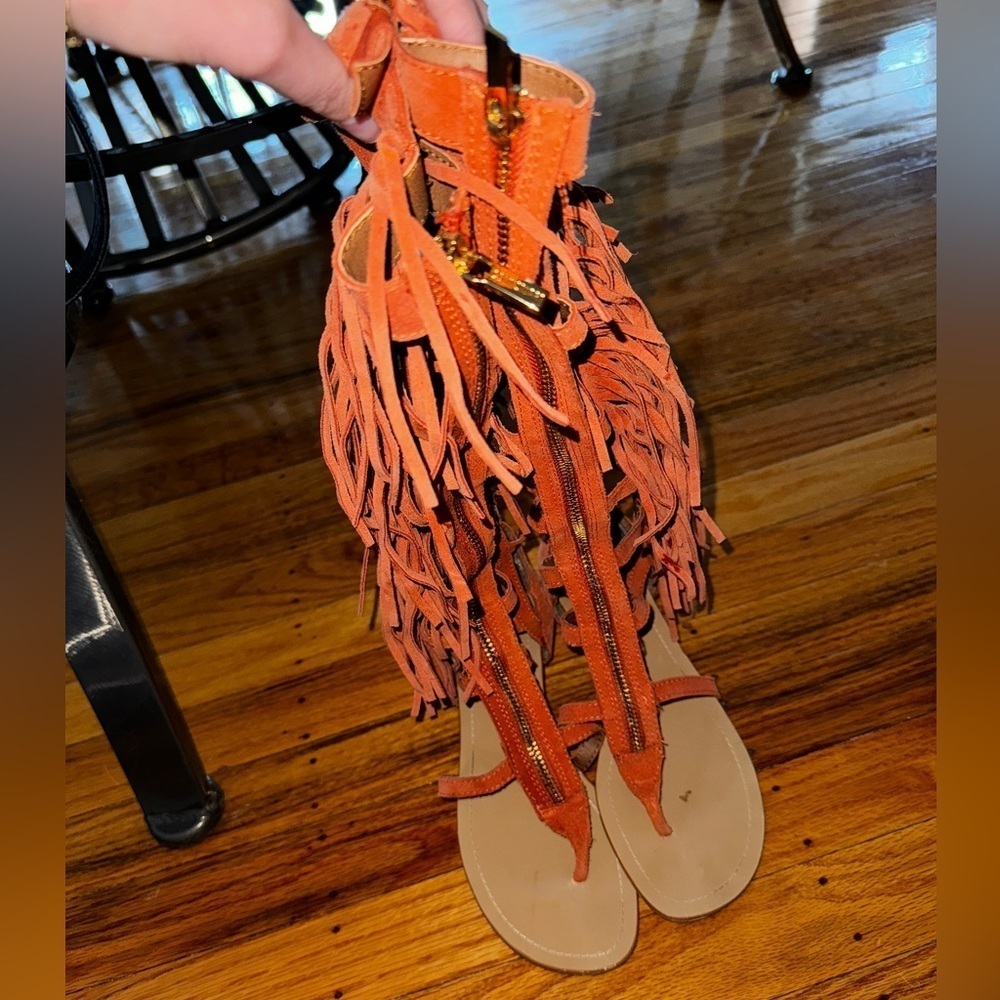 Fringe gladiator sandals - Picture 4 of 4